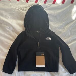 The North Face Kids Black Full-Zip Hoodie